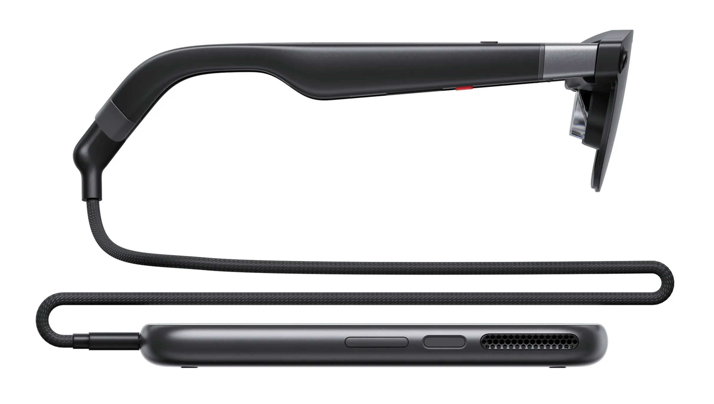 XREAL Aura glasses and computing puck